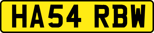 HA54RBW