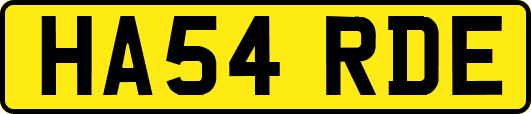 HA54RDE