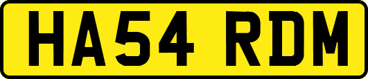 HA54RDM