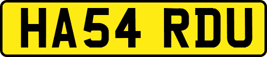 HA54RDU