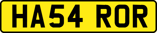 HA54ROR