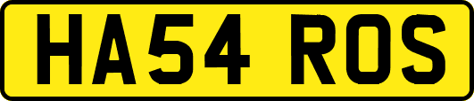 HA54ROS