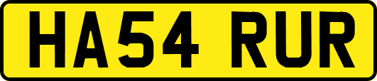 HA54RUR