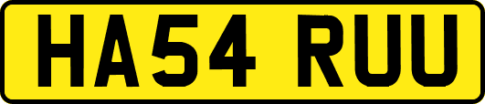 HA54RUU