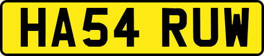 HA54RUW