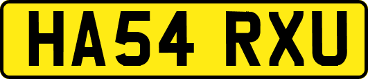 HA54RXU