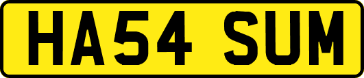 HA54SUM