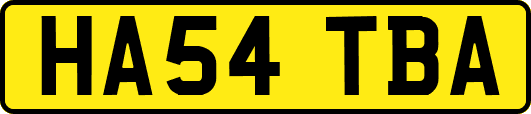 HA54TBA