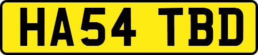 HA54TBD