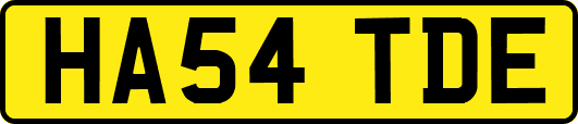 HA54TDE