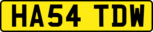 HA54TDW