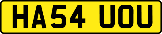 HA54UOU