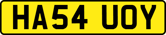 HA54UOY