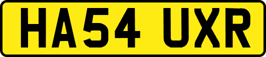 HA54UXR