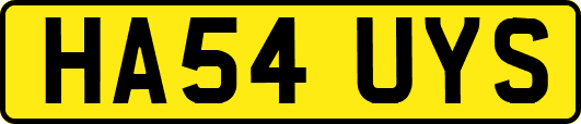 HA54UYS