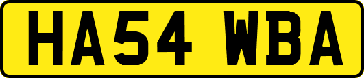 HA54WBA