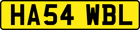 HA54WBL