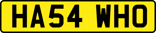 HA54WHO
