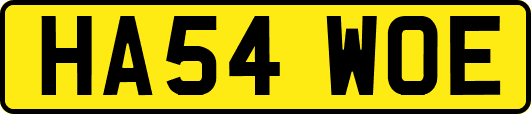 HA54WOE