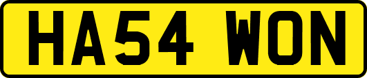 HA54WON