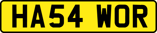 HA54WOR