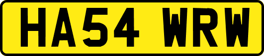 HA54WRW
