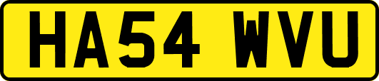 HA54WVU
