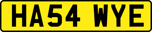 HA54WYE