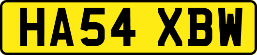 HA54XBW