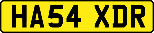 HA54XDR
