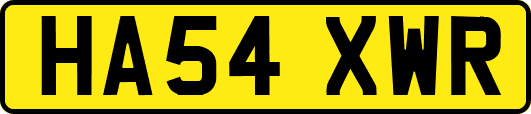 HA54XWR