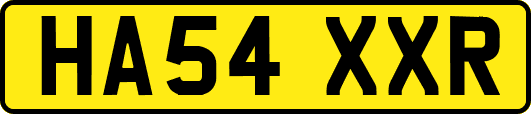 HA54XXR