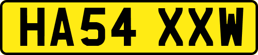 HA54XXW