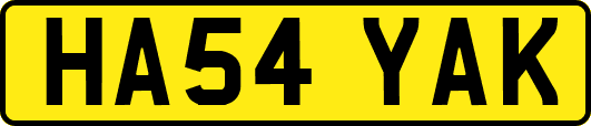 HA54YAK