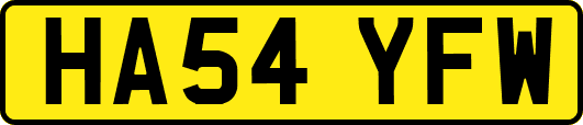HA54YFW