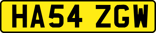 HA54ZGW