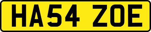 HA54ZOE