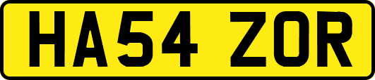 HA54ZOR