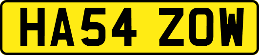 HA54ZOW