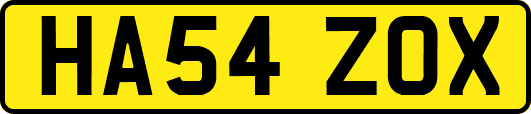 HA54ZOX