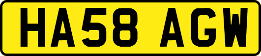 HA58AGW