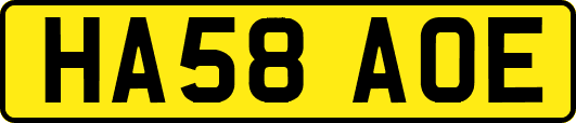 HA58AOE