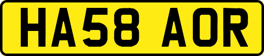 HA58AOR
