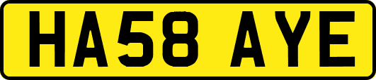HA58AYE