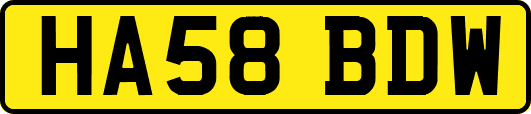 HA58BDW
