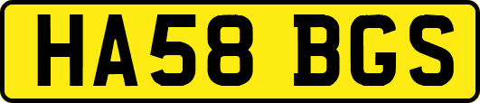 HA58BGS
