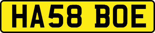 HA58BOE
