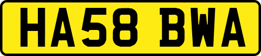 HA58BWA