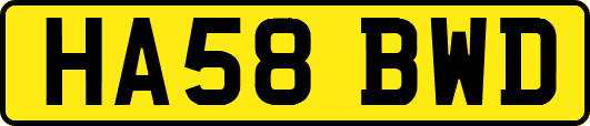 HA58BWD