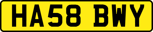 HA58BWY